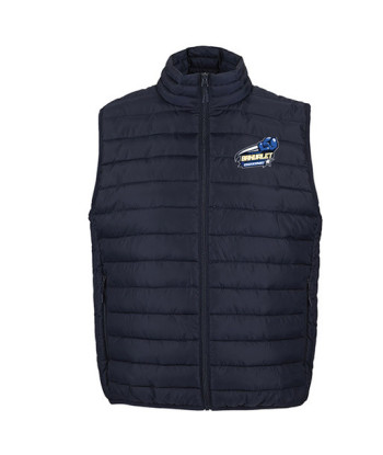 Bodywarmer brodé TTB Bleu marine