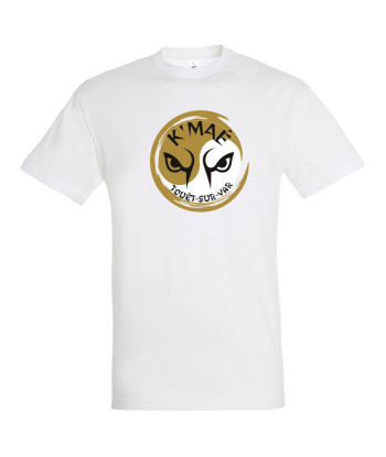 T-SHIRT BLANC KMAE TOUET-SUR-VAR